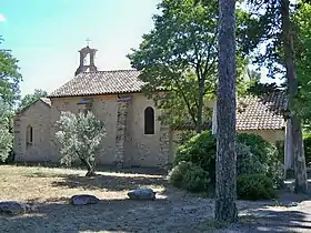 Chapelle Notre-Dame-des-Vignes de Visanermitage, décor intérieur