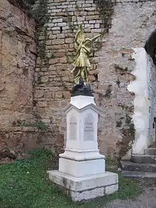 Statue de l'archange Saint Michel.