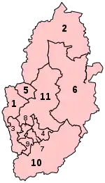 Parliamentary constituencies in Nottinghamshire