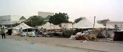 Marché aux tentes de Nouakchott