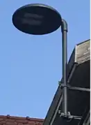 Nouveau lampadaire à LED à Reims Centre Ville.