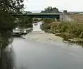 Nouveau pont sur la Grosne.