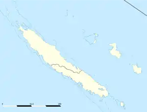 Voir sur la carte administrative de Nouvelle-Calédonie