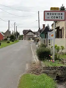 Entrée du village