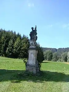 Statue de Saint-Florian.