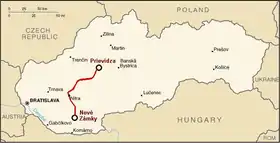 Image illustrative de l’article Ligne 140 (chemin de fer slovaque)