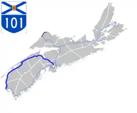 Image illustrative de l’article Route 101 (Nouvelle-Écosse)