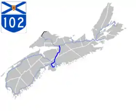 Image illustrative de l’article Route 102 (Nouvelle-Écosse)