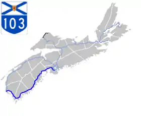 Image illustrative de l’article Route 103 (Nouvelle-Écosse)