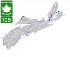 Image illustrative de l’article Route 105 (Nouvelle-Écosse)