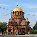 Basilique Alexandre-Nevski (Novossibirsk, Sibérie).