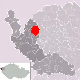 Localisation de Nový Kostel