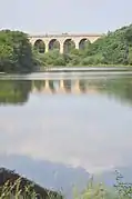 Le viaduc de Messarges.