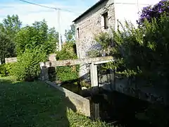 Vestiges du moulin à Bonnelle.