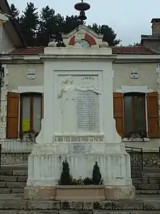 Monument aux morts, Noyers-sur-Jabron.