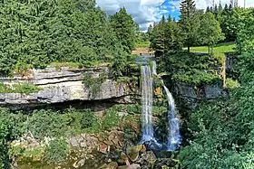 La cascade du moulin du saut.