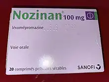 Boîte de Nozinan 100 mg en France