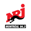 Logo de NRJ Montréal 94,3 de 2014 à août 2015.