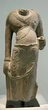 Statue de Bodhisattva, (dynastie Tang, VIIIe siècle)