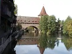 La Pegnitz à Nuremberg
