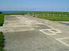 Le monument à Nungesser et Coli, dernier lieu où a été vu leur avion L'Oiseau blanc.