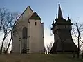 Le campanile du temple réformé