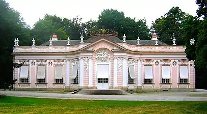 Le pavillon d'Amalienburg à Nymphenburg.