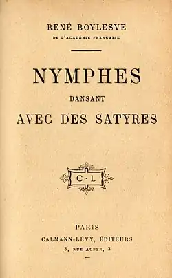 Image illustrative de l’article Nymphes dansant avec des satyres