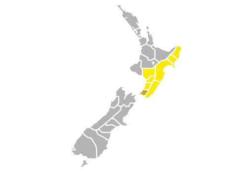 Hurricanes' catchment area.