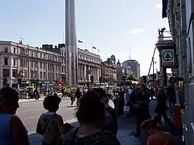 O'Connell Street, principale avenue de Dublin.