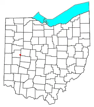 Localisation de Pemberton dans l'Ohio