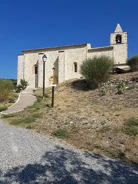 L'église en août 2016.