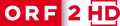 Logo actuel de ORF 2 HD depuis le 9 janvier 2012