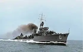 illustration de ORP Grom (destroyer, 1936)