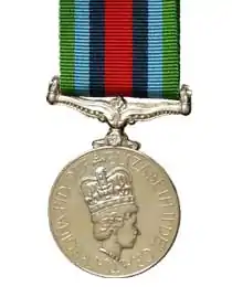 Médaille de service opérationnel pour la Sierra Leone