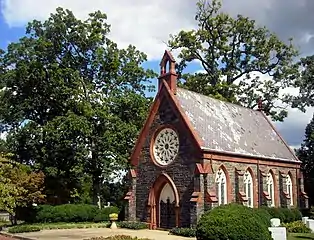 Chapelle du cimetière de Oak Hill (Washington).