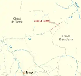 Carte du canal