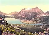 Haute-Engadine en 1900.