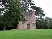 Ruines de l'église Saint-Jean-Baptiste, dite Oberkirch (XIIIe).