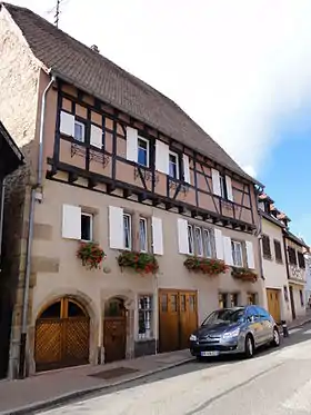 Maison anciennement Hell d'Oberkirch (XVIe),145 rue du Général-Gouraud.