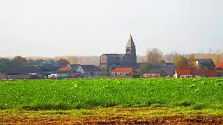 L'église d'Obigies.