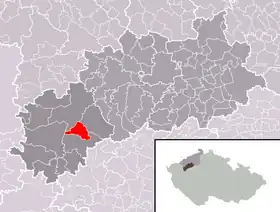 Localisation de Očihov
