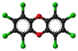 Image illustrative de l’article Octachlorodibenzodioxine