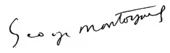 Signature de Octave Lebesgue