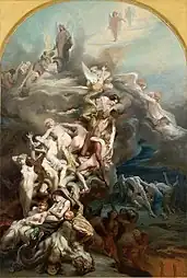 Ciel et enfer (1850), Montpellier, musée Fabre.