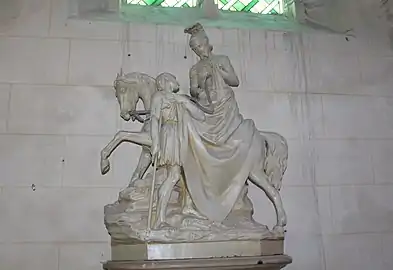 Statue de Saint-Martin.