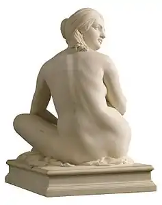 Odalisque (1841), marbre, musée des Beaux-Arts de Lyon.