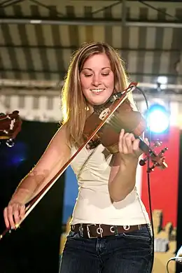 Louise Vautour, violoniste