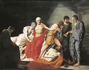 Odevaere, La Mort de Phocion 1804, École nationale supérieure des beaux-arts
