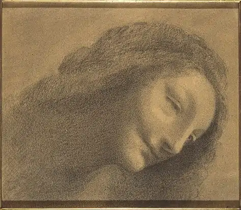 Dessin reprenant la composition du dessin de Léonard de Vinci.